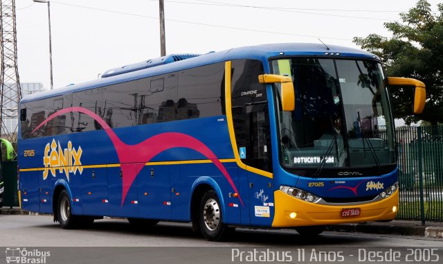 Rápido Expresso Fênix Viação 27025 na cidade de São Paulo, São Paulo, Brasil, por Cristiano Soares da Silva. Número da foto: #4229029.