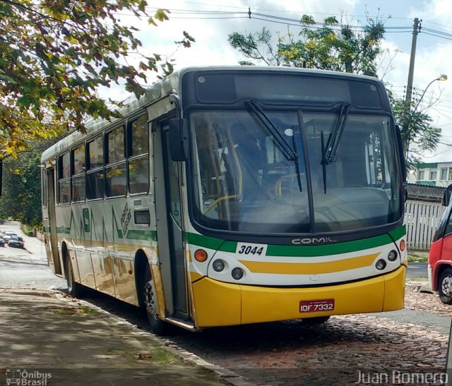 Sudeste Transportes Coletivos 3044 na cidade de Porto Alegre, Rio Grande do Sul, Brasil, por Juan Romero. Número da foto: #4247018.