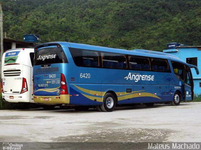 Expresso Angrense 6420 na cidade de Angra dos Reis, Rio de Janeiro, Brasil, por Mateus Machado. Número da foto: #4247604.