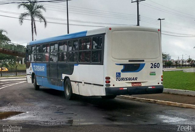 Turismar Transporte e Turismo 260 na cidade de Marília, São Paulo, Brasil, por Zéeh | Equipe19. ID da foto: 4248861.