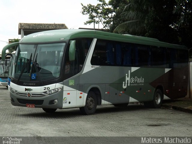 JH de Paula Transporte e Turismo 20 na cidade de Angra dos Reis, Rio de Janeiro, Brasil, por Mateus Machado. Número da foto: #4247647.