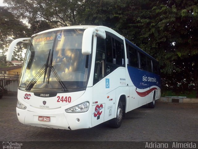 Viação São Cristóvão 2440 na cidade de Mariana, Minas Gerais, Brasil, por Adriano  Almeida. ID da foto: 4247793.