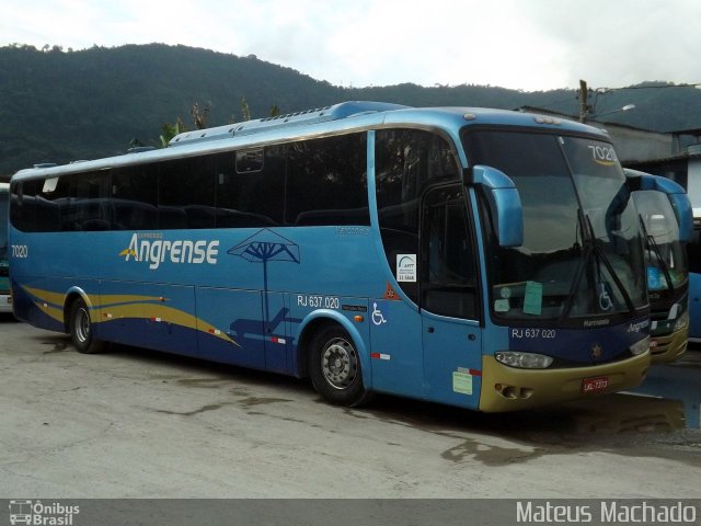 Expresso Angrense 7020 na cidade de Angra dos Reis, Rio de Janeiro, Brasil, por Mateus Machado. Número da foto: #4247593.