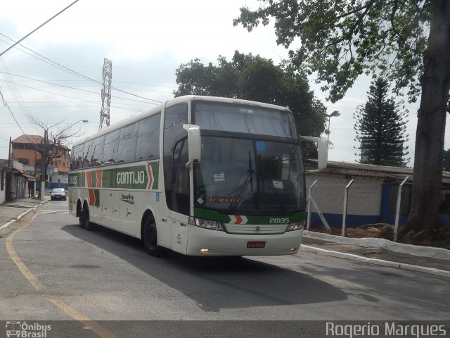 Empresa Gontijo de Transportes 20135 na cidade de Taubaté, São Paulo, Brasil, por Rogerio Marques. ID da foto: 4249680.