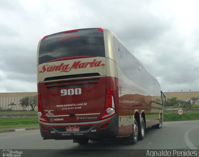 Santa Maria Fretamento e Turismo > Transportes Santa Maria(SP) 900 na cidade de São Bernardo do Campo, São Paulo, Brasil, por Agnaldo Penides. Número da foto: #4249816.