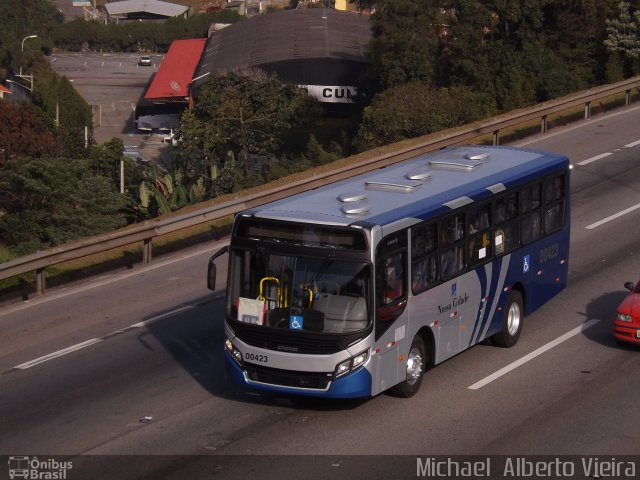 Viação Nossa Cidade 00423 na cidade de Barueri, São Paulo, Brasil, por Michael  Alberto Vieira. Número da foto: #4249444.