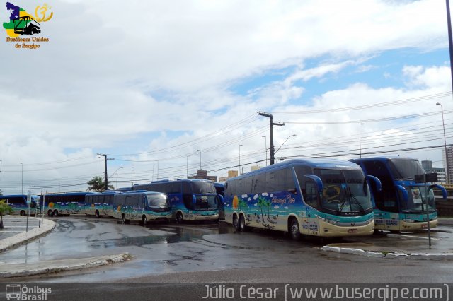 Aliança Tur Transporte de Passageiros e Turismo 1432 na cidade de Aracaju, Sergipe, Brasil, por Julio Cesar  Barbosa Martins. ID da foto: 4250092.