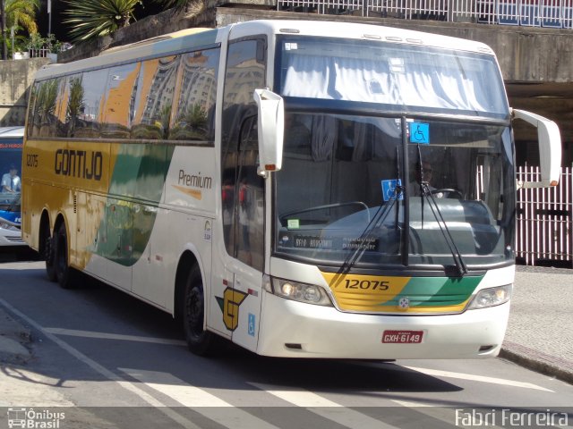 Empresa Gontijo de Transportes 12075 na cidade de Belo Horizonte, Minas Gerais, Brasil, por Fabri Ferreira. ID da foto: 4250184.