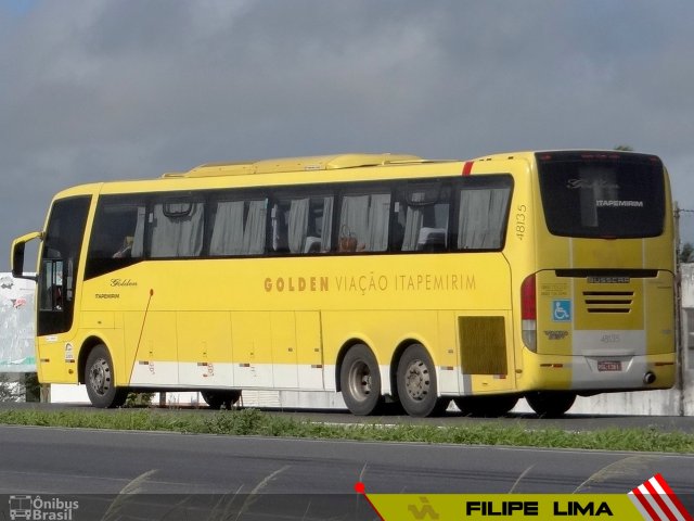 Viação Itapemirim 48135 na cidade de Cruz das Almas, Bahia, Brasil, por Filipe Lima. Número da foto: #4250373.