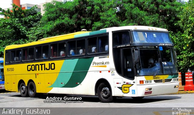 Empresa Gontijo de Transportes 15730 na cidade de São Paulo, São Paulo, Brasil, por Andrey Gustavo. ID da foto: 4251609.