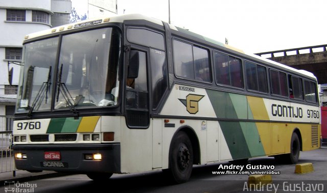 Empresa Gontijo de Transportes 9760 na cidade de Belo Horizonte, Minas Gerais, Brasil, por Andrey Gustavo. ID da foto: 4251611.