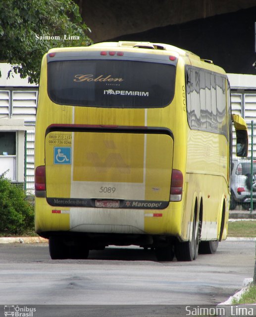 Viação Itapemirim 5089 na cidade de Vitória, Espírito Santo, Brasil, por Saimom  Lima. Número da foto: #4251841.