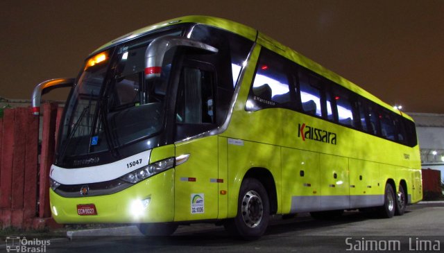 Kaissara - Viação Caiçara 15047 na cidade de Vitória, Espírito Santo, Brasil, por Saimom  Lima. Número da foto: #4251805.