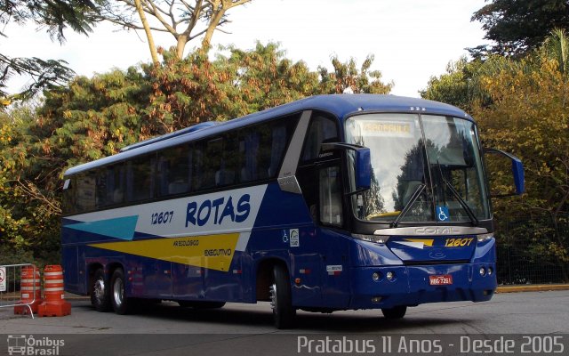 RodeRotas - Rotas de Viação do Triângulo 12607 na cidade de São Paulo, São Paulo, Brasil, por Cristiano Soares da Silva. ID da foto: 4251589.