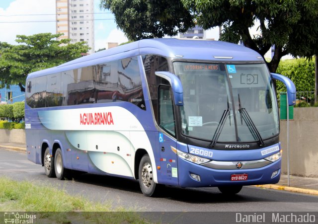 Viação Águia Branca 26080 na cidade de Itabuna, Bahia, Brasil, por Daniel  Machado. Número da foto: #4254073.