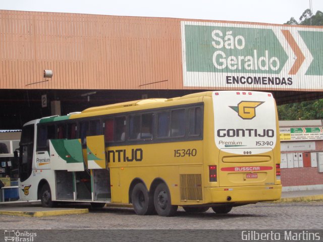Empresa Gontijo de Transportes 15340 na cidade de Viana, Espírito Santo, Brasil, por Gilberto Martins. Número da foto: #4254108.