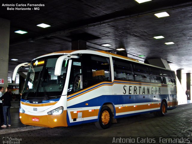 Viação Sertaneja 600 na cidade de Belo Horizonte, Minas Gerais, Brasil, por Antonio Carlos Fernandes. Número da foto: #4253028.