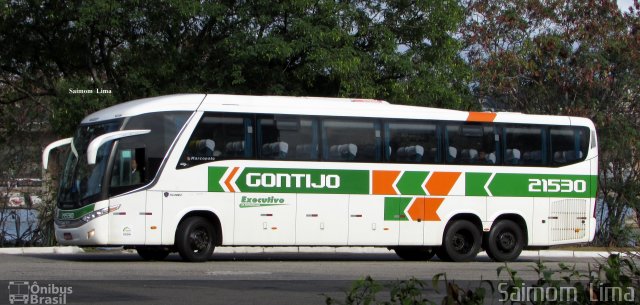 Empresa Gontijo de Transportes 21530 na cidade de Vitória, Espírito Santo, Brasil, por Saimom  Lima. Número da foto: #4252978.