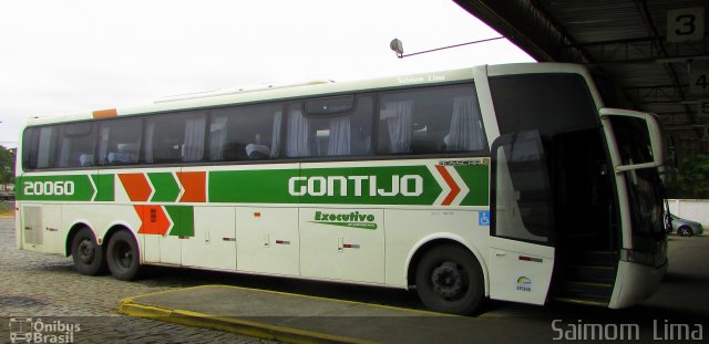 Empresa Gontijo de Transportes 20060 na cidade de Viana, Espírito Santo, Brasil, por Saimom  Lima. Número da foto: #4252976.
