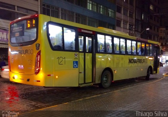 FAOL - Friburgo Auto Ônibus 121 na cidade de Nova Friburgo, Rio de Janeiro, Brasil, por Thiago Silva. Número da foto: #4254078.