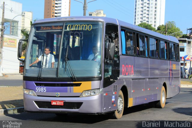 Rota Transportes Rodoviários 5985 na cidade de Itabuna, Bahia, Brasil, por Daniel  Machado. ID da foto: 4254065.