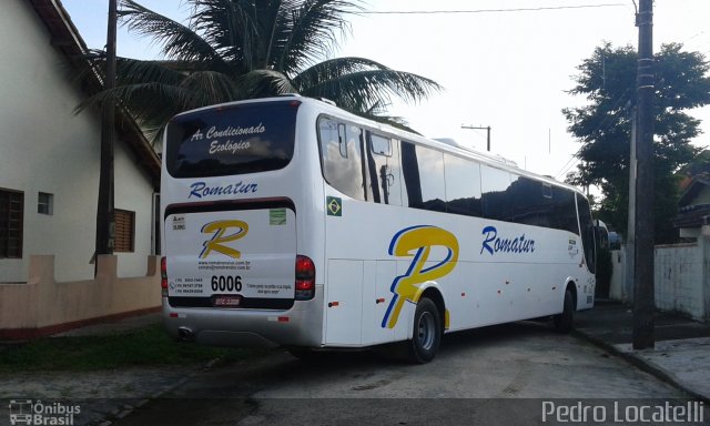 Romatur Transportadora Turística 6006 na cidade de Ubatuba, São Paulo, Brasil, por Pedro Locatelli. ID da foto: 4255076.