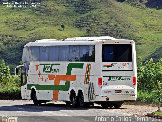 Transoares 700-01 na cidade de João Monlevade, Minas Gerais, Brasil, por Antonio Carlos Fernandes. ID da foto: 4255359.