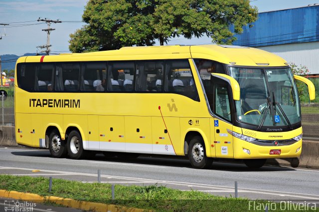 Viação Itapemirim 60805 na cidade de Resende, Rio de Janeiro, Brasil, por Flávio Oliveira. ID da foto: 4256307.