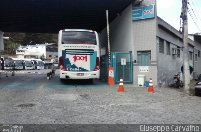 Auto Viação 1001 RJ 108.696 na cidade de Nova Friburgo, Rio de Janeiro, Brasil, por Giuseppe Carvalho. Número da foto: #4255023.
