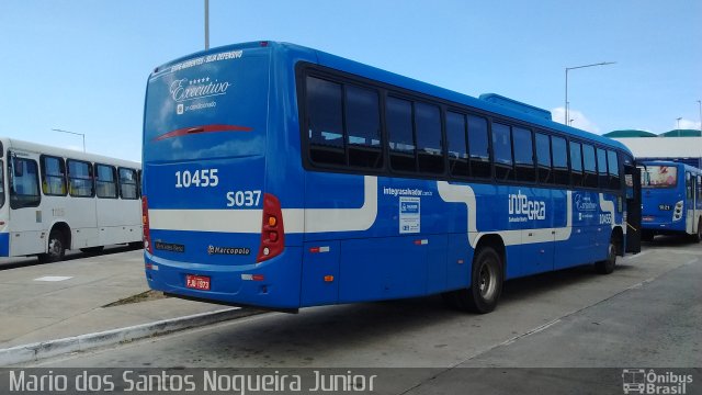 Concessionária Salvador Norte - CSN Transportes 10455 na cidade de Salvador, Bahia, Brasil, por Mario dos Santos Nogueira Junior. Número da foto: #4256555.