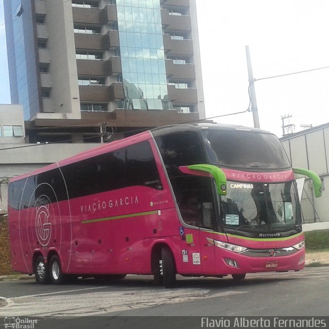 Viação Garcia 7269 na cidade de Sorocaba, São Paulo, Brasil, por Flavio Alberto Fernandes. Número da foto: #4254681.