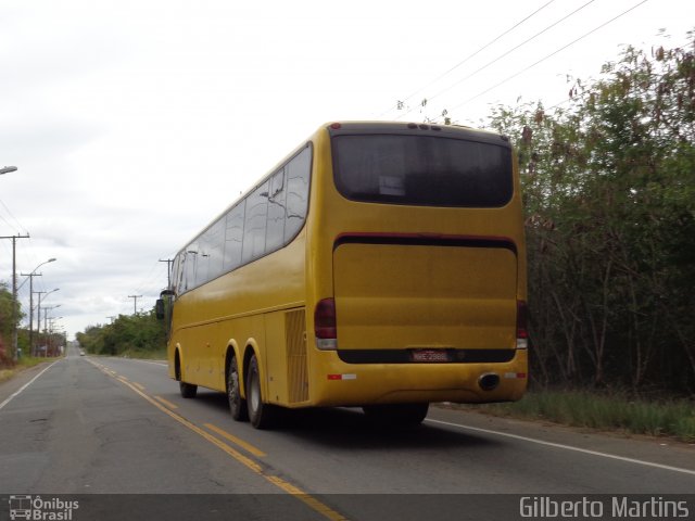 Ônibus Particulares 2988 na cidade de Aracruz, Espírito Santo, Brasil, por Gilberto Martins. ID da foto: 4256111.