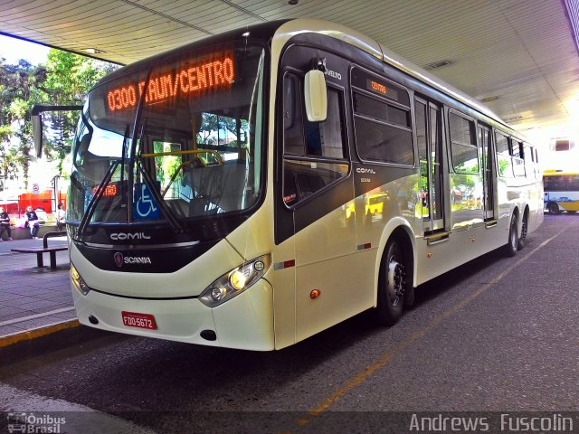 Gidion Transporte e Turismo 90021 na cidade de Joinville, Santa Catarina, Brasil, por Andrews  Fuscolin. Número da foto: #4255599.