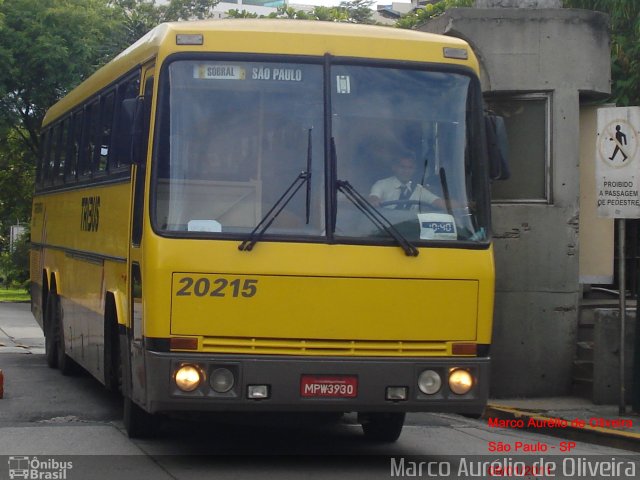 Viação Itapemirim 20215 na cidade de São Paulo, São Paulo, Brasil, por Marco Aurélio de Oliveira. Número da foto: #4257970.