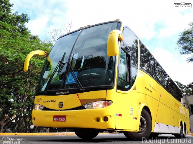 Viação Itapemirim 5805 na cidade de São Paulo, São Paulo, Brasil, por Rodrigo Coimbra. ID da foto: 4259183.