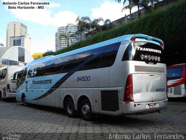 Transnorte - Transporte e Turismo Norte de Minas 84500 na cidade de Belo Horizonte, Minas Gerais, Brasil, por Antonio Carlos Fernandes. ID da foto: 4257407.