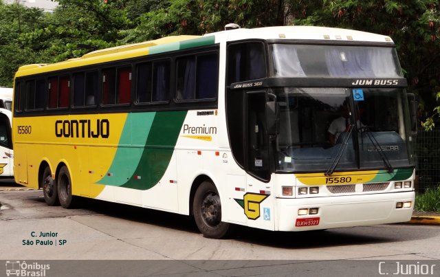 Empresa Gontijo de Transportes 15580 na cidade de São Paulo, São Paulo, Brasil, por Clovis Junior. ID da foto: 4260843.