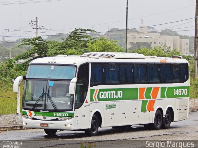 Empresa Gontijo de Transportes 14870 na cidade de Aracaju, Sergipe, Brasil, por Sergio Marques . Número da foto: #4261493.