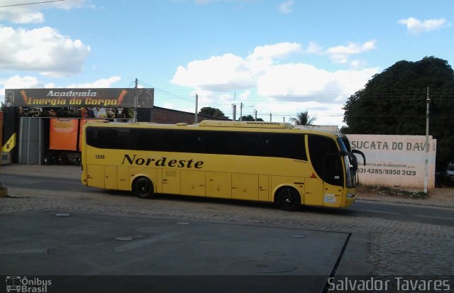 Viação Nordeste 1290 na cidade de Assu, Rio Grande do Norte, Brasil, por Salvador Tavares. Número da foto: #4259551.