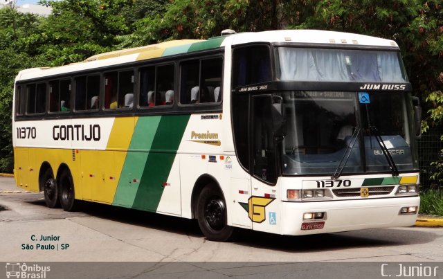 Empresa Gontijo de Transportes 11370 na cidade de São Paulo, São Paulo, Brasil, por Clovis Junior. ID da foto: 4260861.