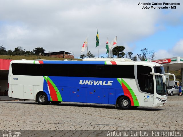 Univale Transportes 18500 na cidade de João Monlevade, Minas Gerais, Brasil, por Antonio Carlos Fernandes. Número da foto: #4260594.