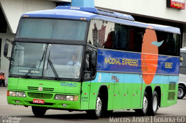 Nacional Expresso 16380 na cidade de Goiânia, Goiás, Brasil, por Marcos André. Número da foto: #4261059.
