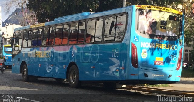 FAOL - Friburgo Auto Ônibus 118 na cidade de Nova Friburgo, Rio de Janeiro, Brasil, por Thiago Silva. ID da foto: 4261186.