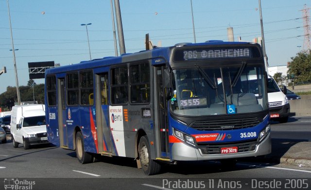 Real Transportes Metropolitanos 35.008 na cidade de São Paulo, São Paulo, Brasil, por Cristiano Soares da Silva. Número da foto: #4260055.