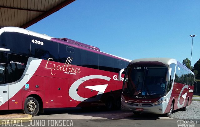 Expresso Gardenia 3290 na cidade de Perdões, Minas Gerais, Brasil, por RAFAEL  JUNIO FONSECA. Número da foto: #4259820.