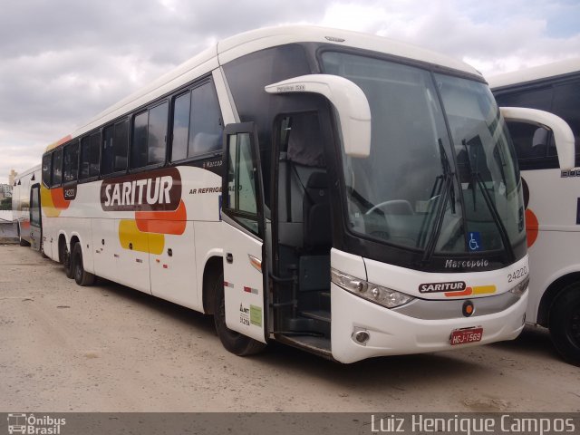Saritur - Santa Rita Transporte Urbano e Rodoviário 24220 na cidade de Belo Horizonte, Minas Gerais, Brasil, por Luiz Henrique Campos. Número da foto: #4263016.