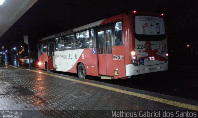 Expresso CampiBus 2245 na cidade de Campinas, São Paulo, Brasil, por Matheus Gabriel dos Santos. Número da foto: #4262560.