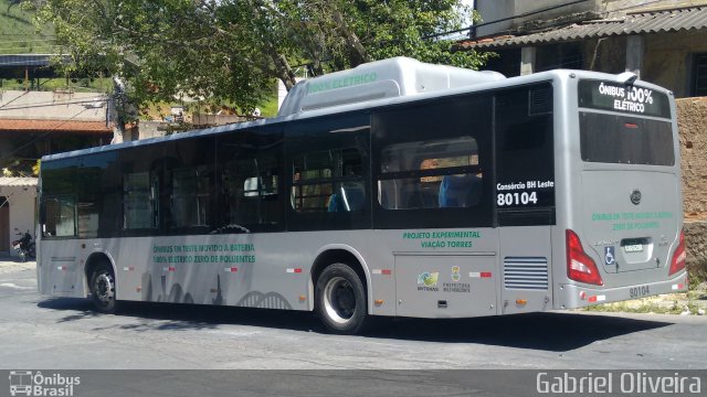 Viação Torres 80104 na cidade de Sabará, Minas Gerais, Brasil, por Gabriel Oliveira. ID da foto: 4263433.