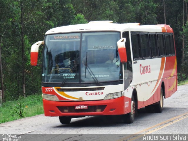 Empresa Caraça Transportes e Turismo 2777 na cidade de João Monlevade, Minas Gerais, Brasil, por Anderson Silva. ID da foto: 4261808.