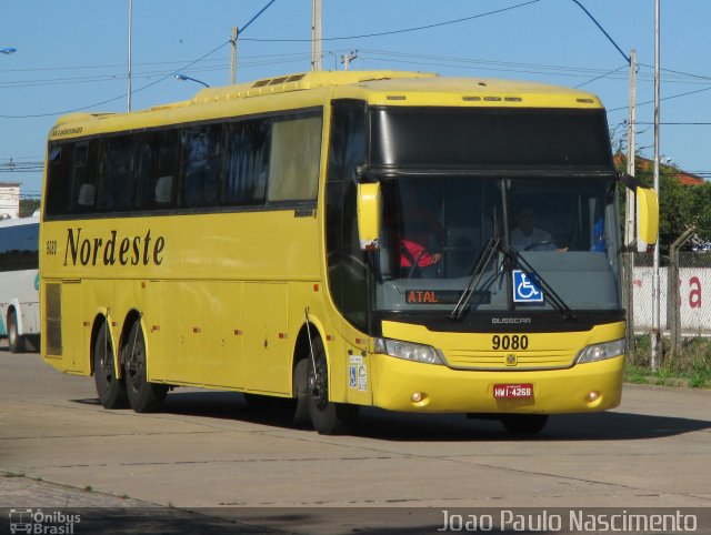 Viação Nordeste 9080 na cidade de Natal, Rio Grande do Norte, Brasil, por Joao Paulo Nascimento Silva. Número da foto: #4263356.